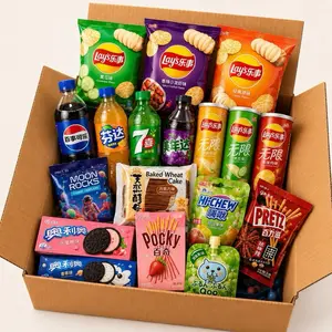 Assorted 7lb Asian snack box Best Value Ramen Snacks Drinks Multipack Combo Gift