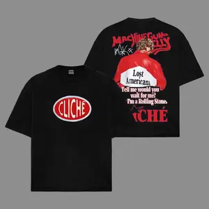 Machine Gun Kelly Lost Americana Tour Lost Americana Album cliché Men's Oversized Cotton Hoodie Sweater T-Shirt, The EST 4 Life Hoodie Sweater T-Shirt , Vintage Music Merch Sweatshirt Hoodie T-Shirt, Retro 90s Rap Style, New Album Gift For Fans