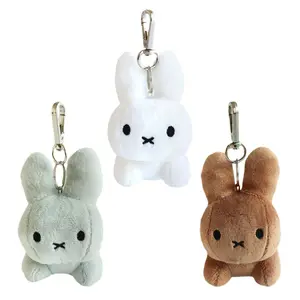 Miffy Rabbit Plush Keychain