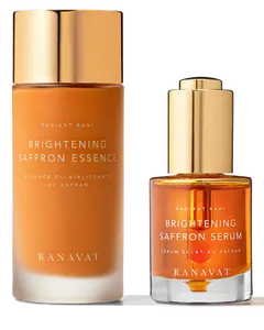 RANAVAT I Am Radiant - Brightening Saffron Serum (30mL) & Brightening Saffron Essence (100mL)