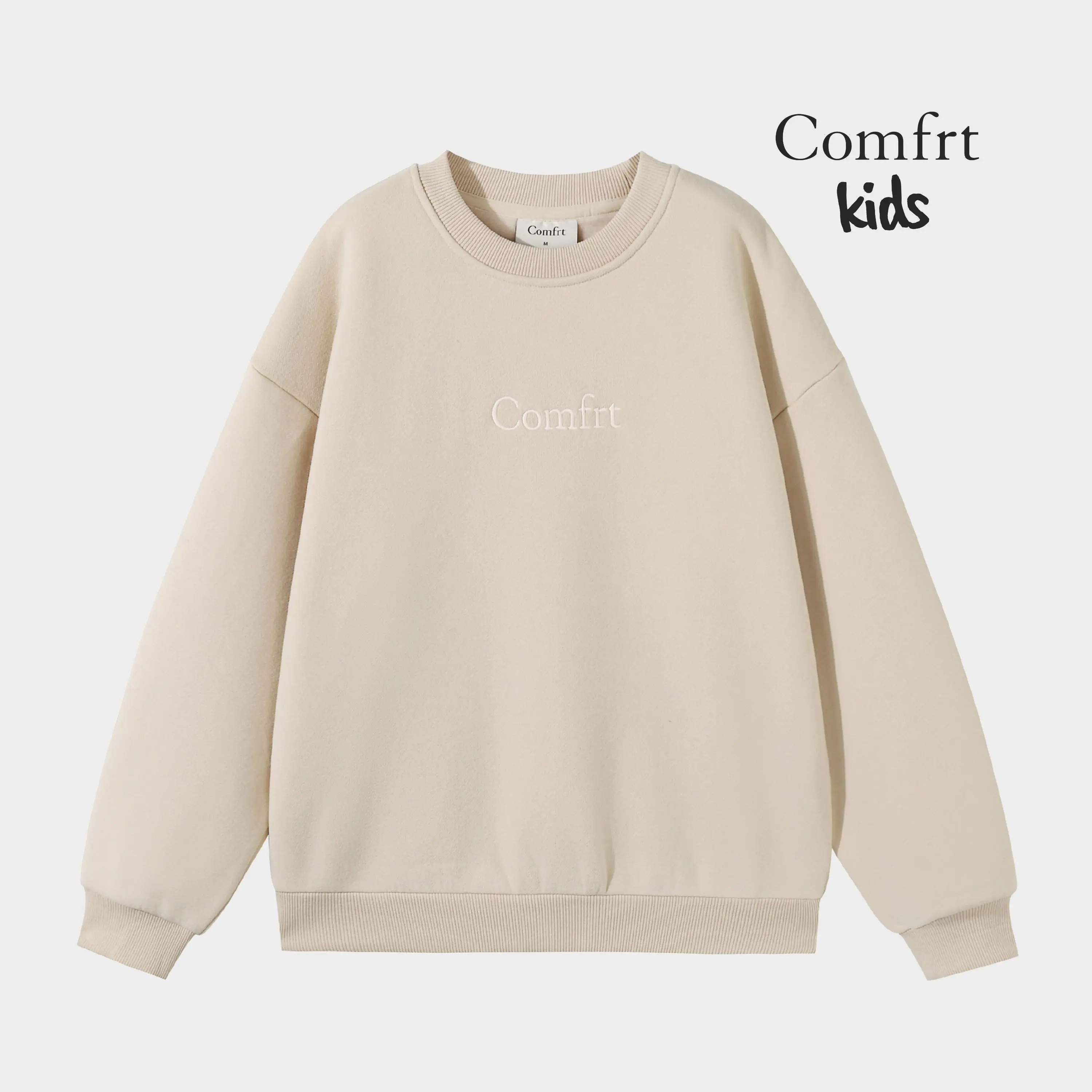 Comfrt | Signature Kids Crew | Soft Oversized Kids Crewneck Sweatshirt Comfrt | Signature Kids Crew | Soft Oversized Kids Crewneck Sweatshirt