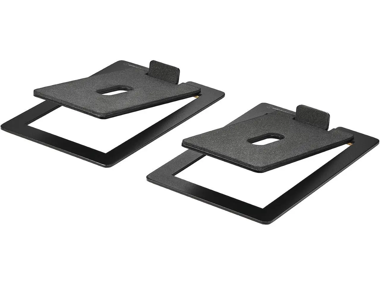 Audio Technica AT-ST3 Bookshelf Speaker Stands 2Pack - For AT-SP3X (Black)