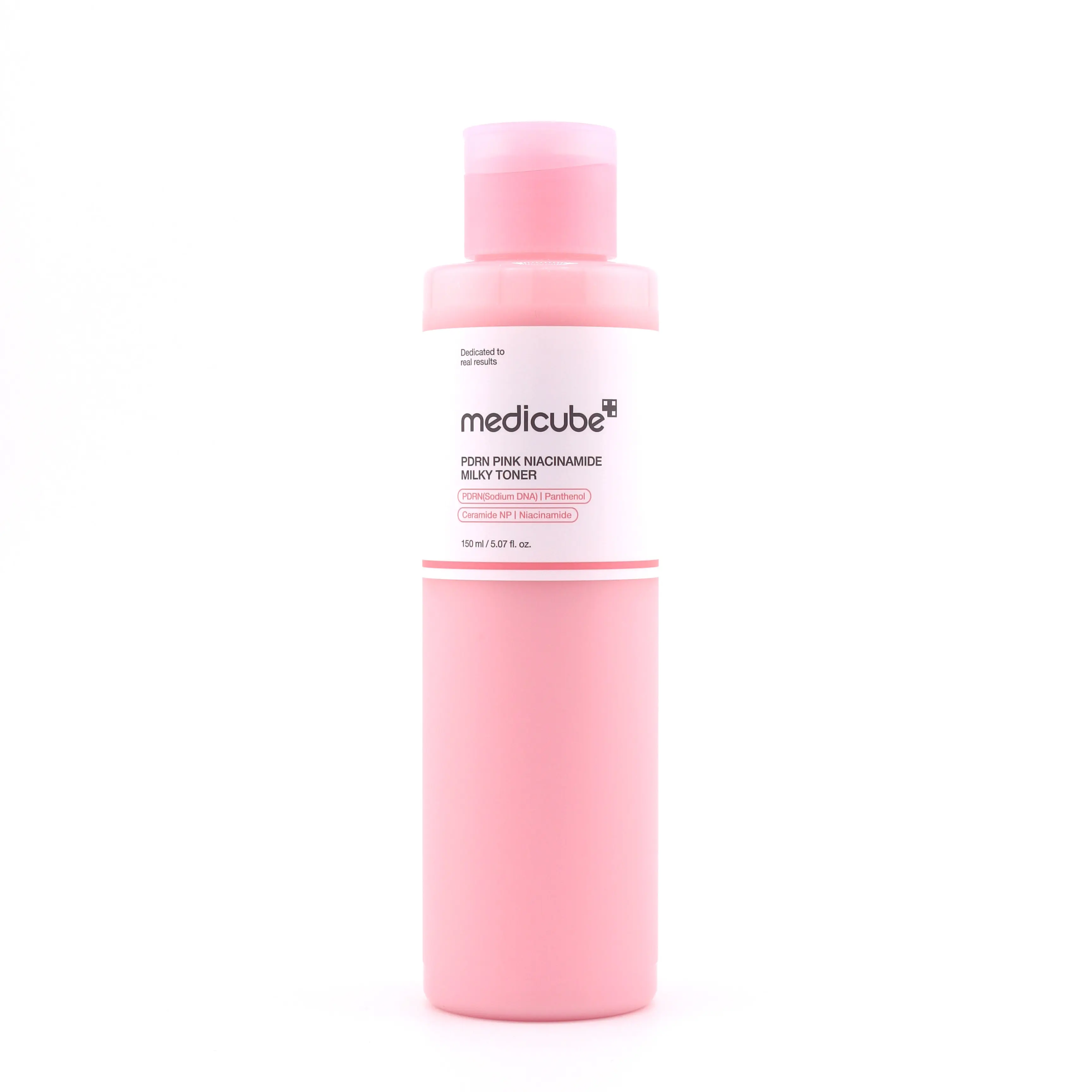 Medicube PDRN Pink Niacinamide Milky Toner - 150ml, Hyaluronic Acid Moisturizer for Dry Skin Repair, Hydrate & Lock Moisture, Gentle Selfcare Toner for Sensitive, Redness-Relieving Skincare