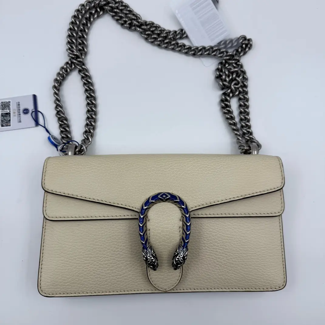 Pre-owned GUCCI Dionysus Medium White CC0238