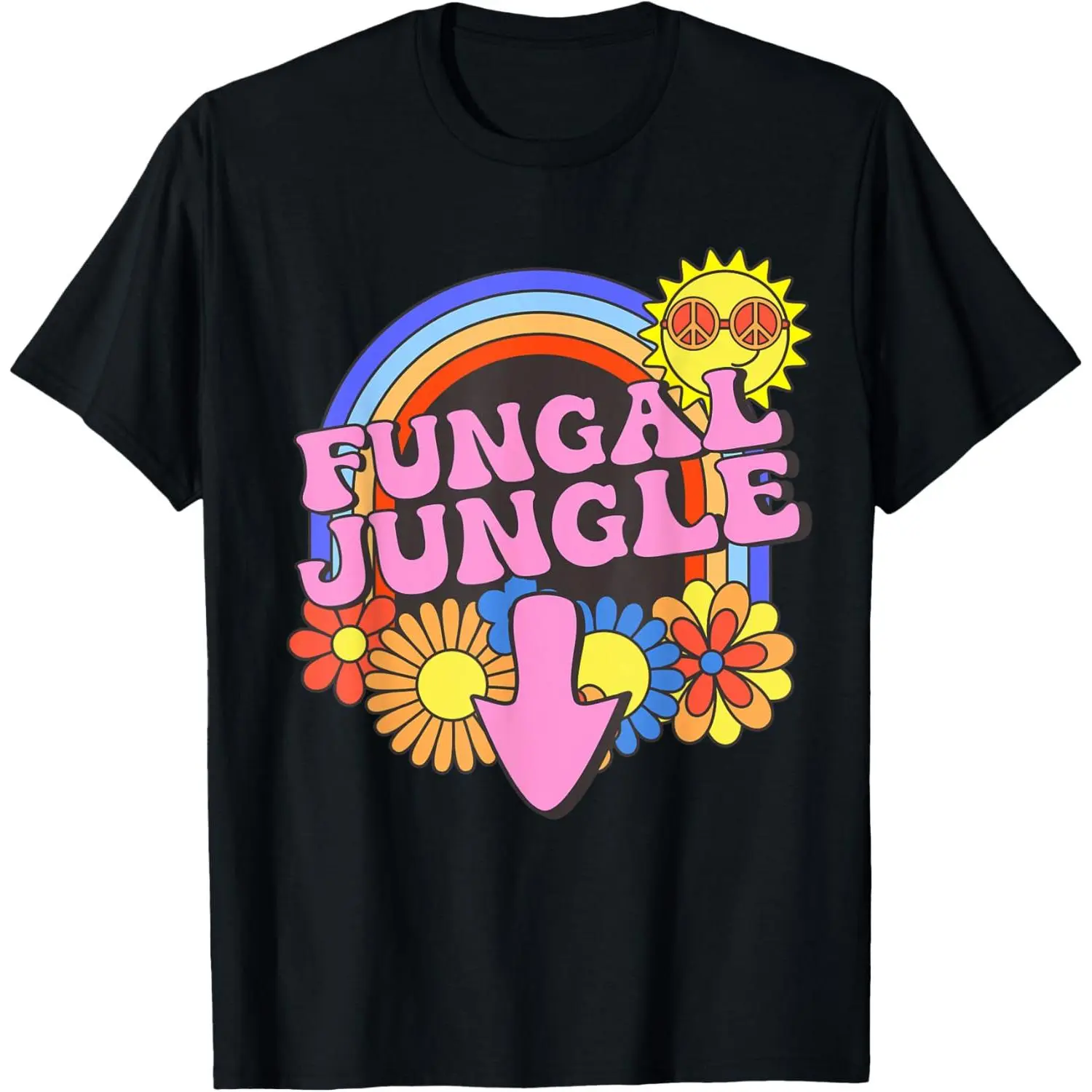 Inappropriate Fungal Jungle Embarrassing Adult Humor T-Shirt Clothes Garment