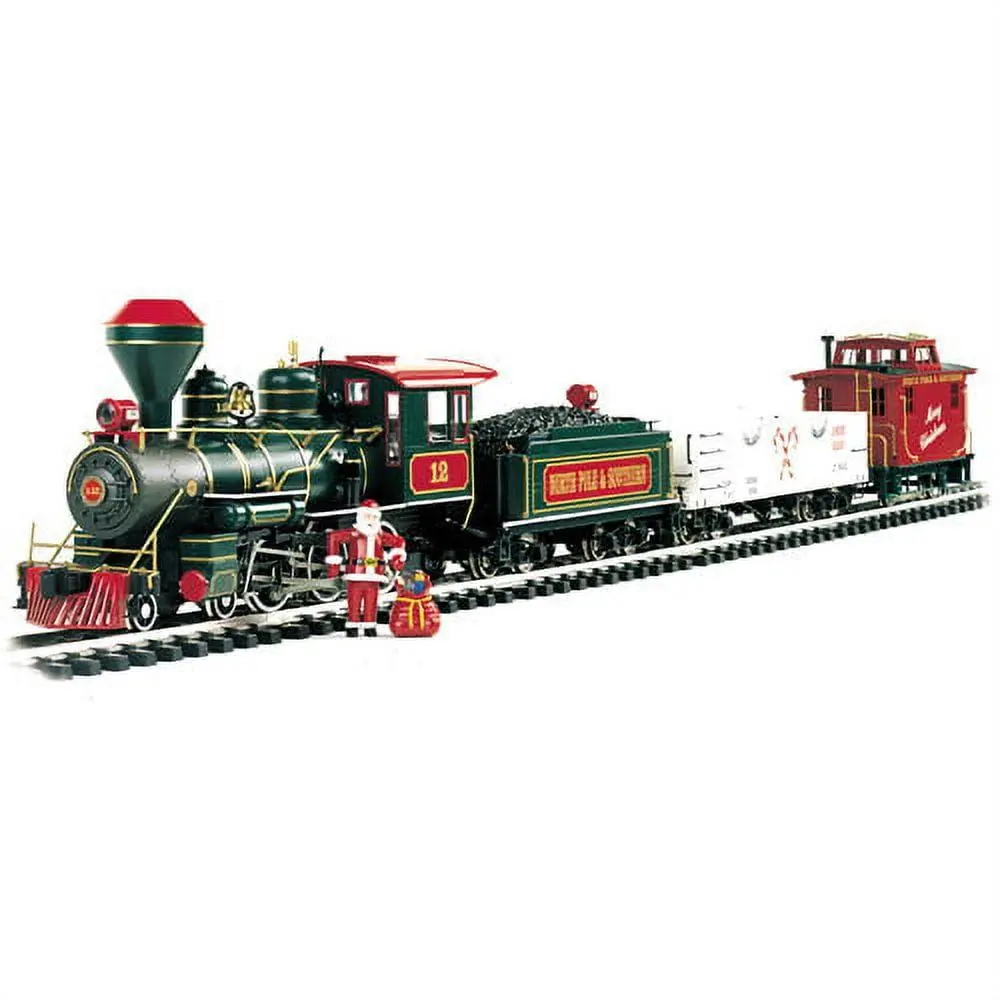Bachmann Trains - Night Before Christmas Ready To Run Electric Train Set - Large "G" Scale