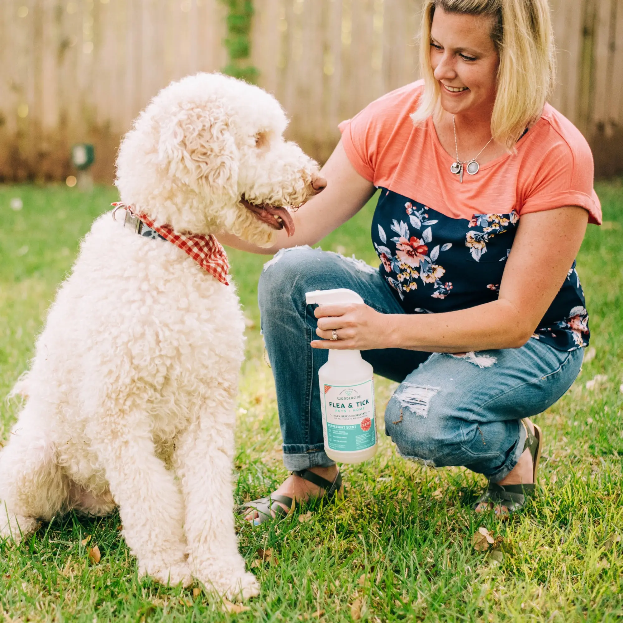 Cedarwood Flea & Tick Spray for Pets + Home with Natural Essential Oils Cedarwood Flea & Tick Spray for Pets + Home with Natural Essential Oils