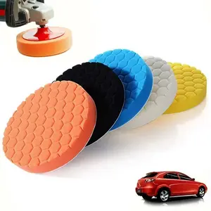 Car Polishing Pad, Car Polishing & Waxing Pad, Professional Car Buffing Polishing Waxing Pad Kit, Car Polishing Tool, Car Accessories, Car Polisher Tool