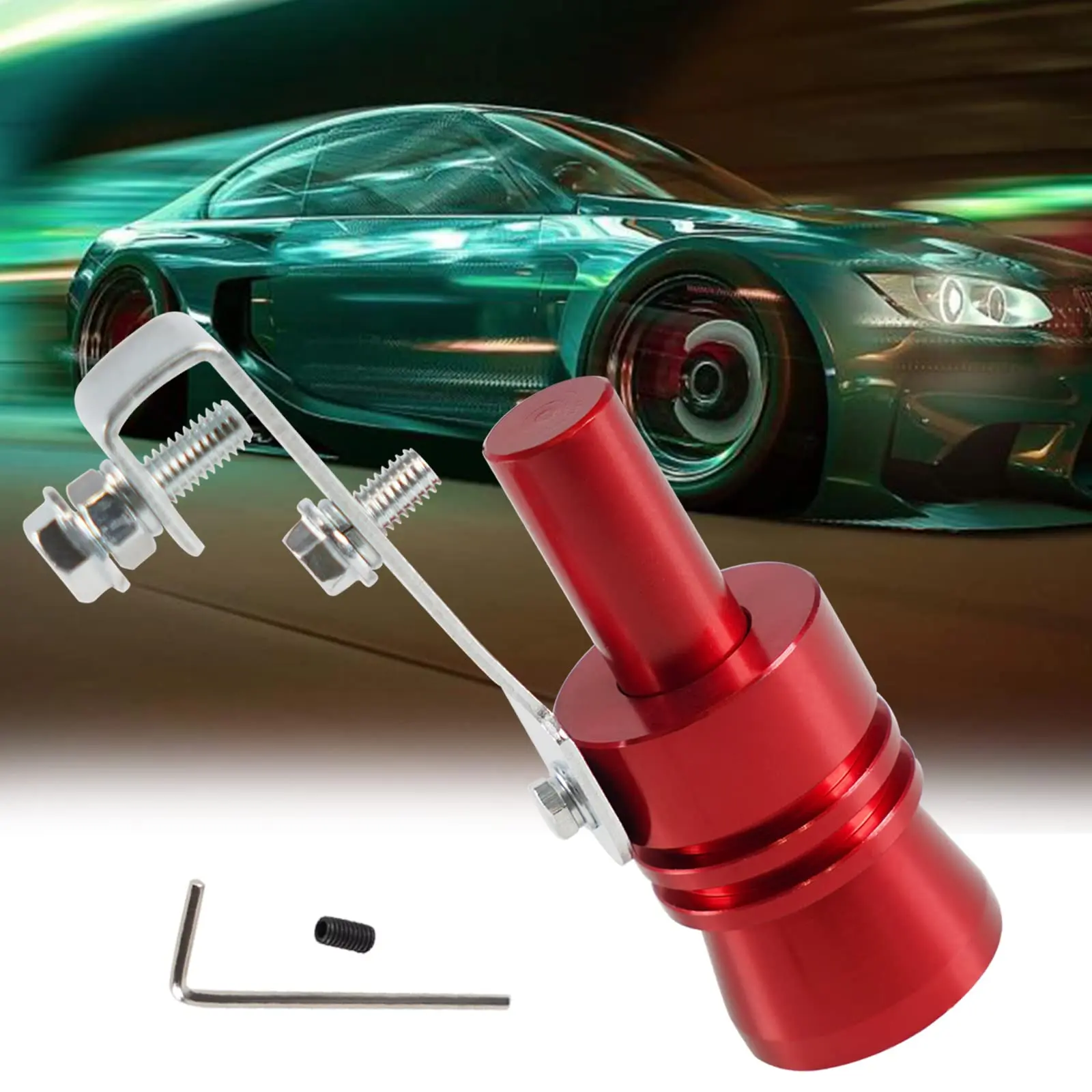 3Pcs/Set Automotive Universal Turbo Sound Pipe Whistle - Car Exterior Horn Accessory, Vehicle Auto Accessories Tailpipe Noise Enhancer Compatible with Trucks, Motorcycles, Cars