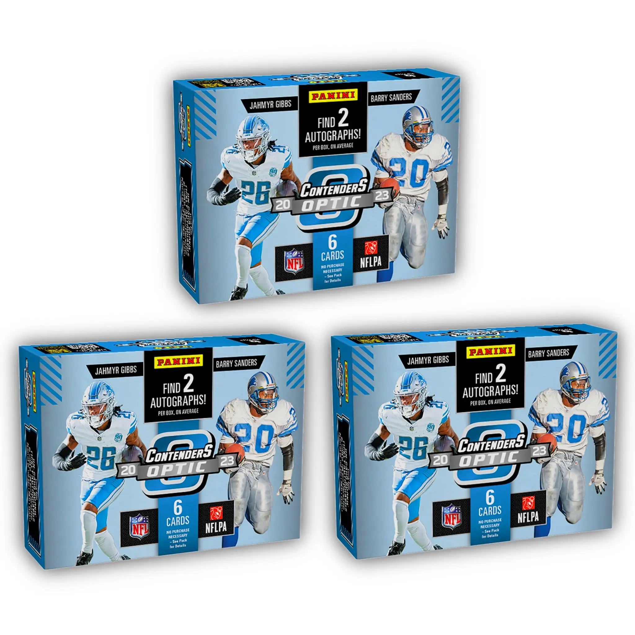 Pick Your Team 3 Box Panini Contenders Optic Football Hobby Box Break