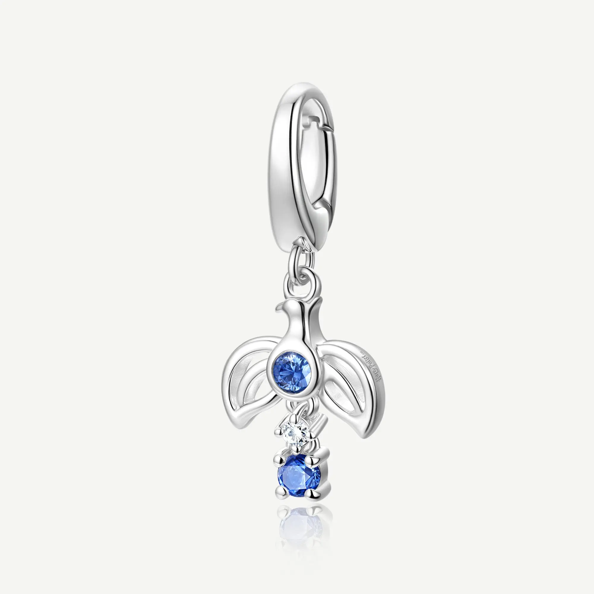 Harry Potter x FANCIME Ravenclaw's Diadem Sterling Silver Charm Keychain, Fantasy Inspired Charms Keychains, Fantasy Inspired Keychains