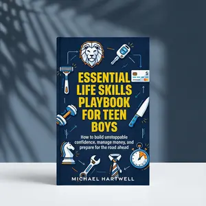 Essential Life Skills Playbook For Teen Boys: How To Build Unstoppable Confidence, Manage Money, And Prepare For The Road Ahead