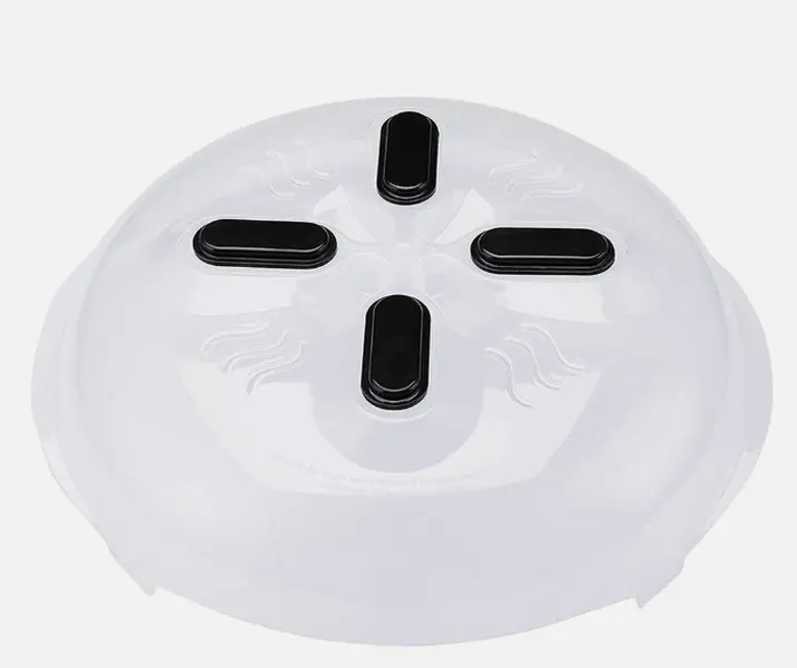 Magnetic Microwave Anti-Splatter Cover with Steam Vent, Kitchen Tool for Microwave Use, Essential Kitchen Utensils