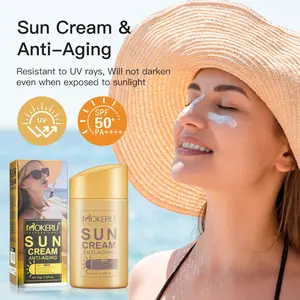 SUNCREAMANTI-AGING SPF+++ 100 Long Lasting UVAUVB Protection System Extra Waterproof Light SmoothFeel Facial Sunscreen