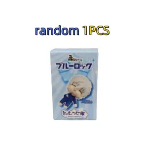 Anime BLUE LOCK Sleeping Blind Box Action Figure 5cm Pvc Figurine Yoichi Isagi Seishiro Nagi Model Toy Home Decoration Kid Gift