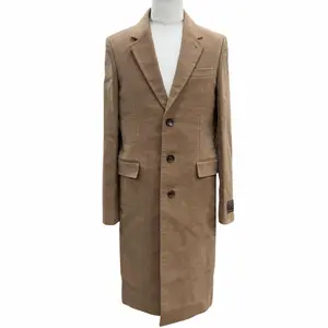 Pre-owned GUCCI Cotton Small Leather Goods Chester Coat