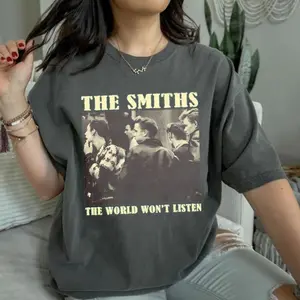 The Smiths Exclusive T-Shirt, Morrissey Tee, The Queen Is Dead Shirt