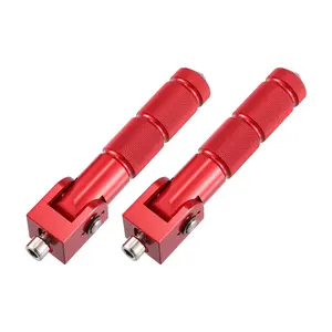 1 Pair Universal Motorcycle Scooters Motorbike Folding Foot Rest Rear Pedal