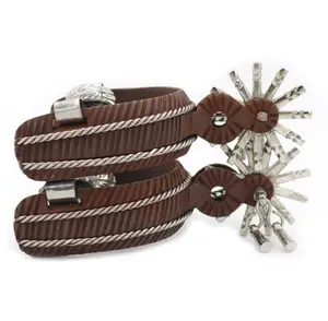 Espuelas Charras Antiguas Double Torsal Charro Antique Spurs