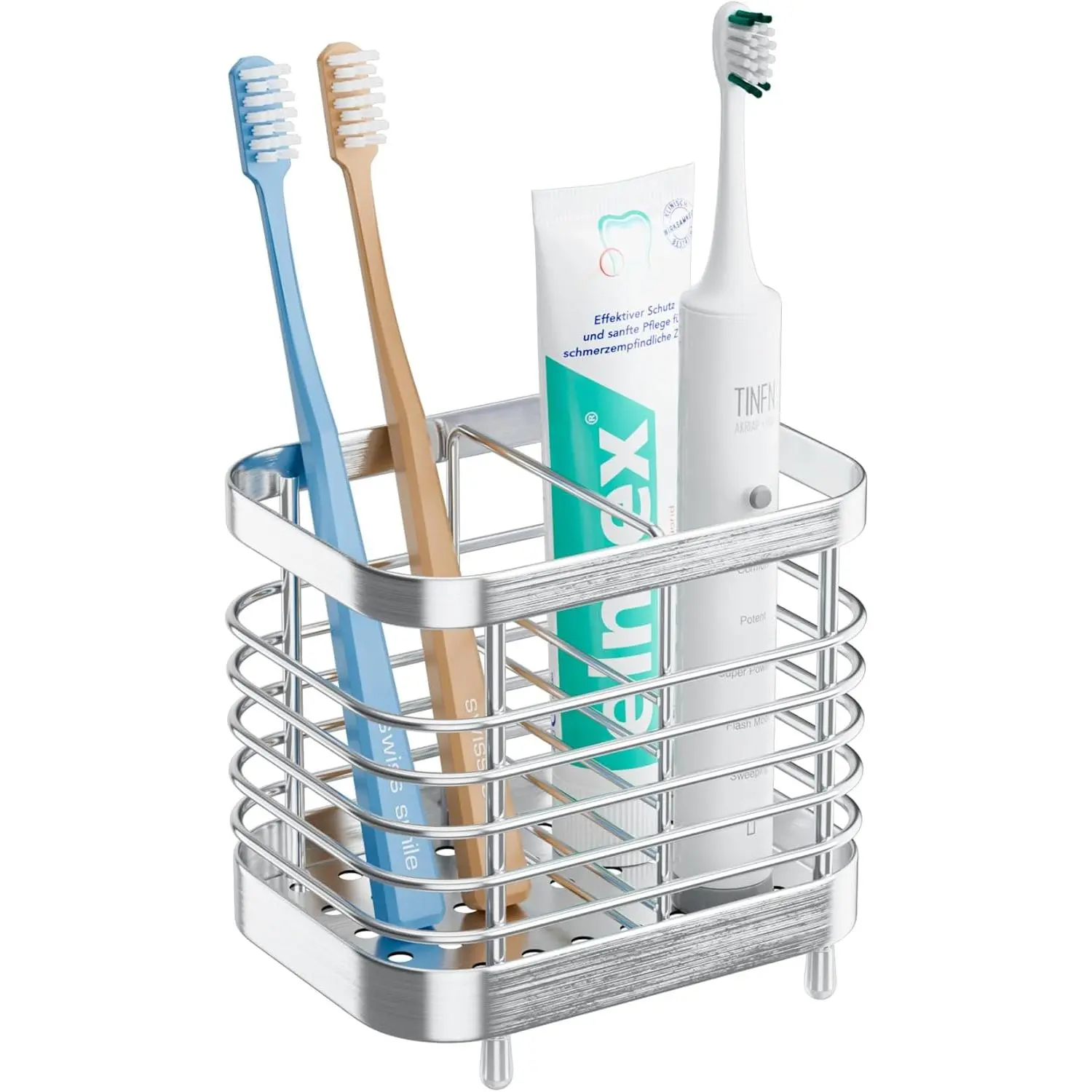 Shower  Holders Wall Mounted for Bathrooms,  Stainless Steel Bathroom  Brush Holder Storage Organizer for Shower, Electric   Stand, House Essentials for