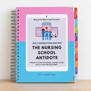 The Nursing School Antidote, All-in-One Nursing Study Guide, Visual Nursing Notes, NCLEX Prep & Clinical Review Book