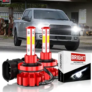For Ford F150 2015 2016 2017 2018 2019 H11 LED Headlight Kit Low Beam Bulb 6000K Truck Easy Installation