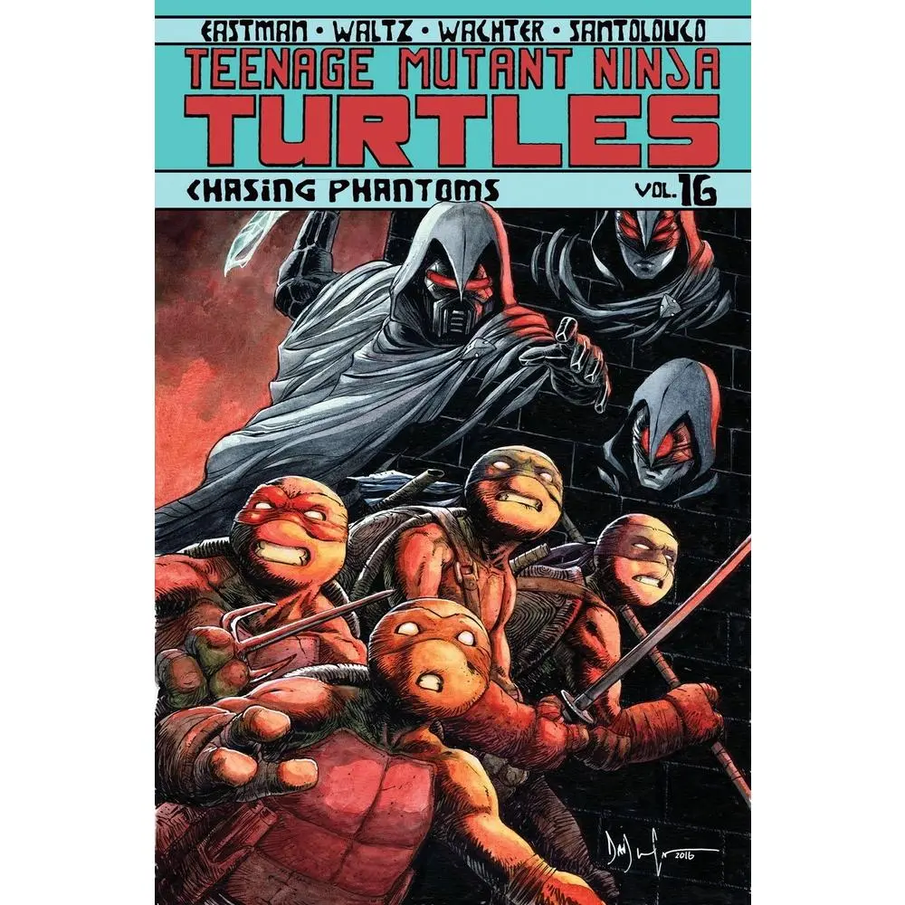 USED Book - Teenage Mutant Ninja Turtles Volume 16: Chasing Phantoms by Eastman, Kevin (Paperback) - english