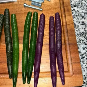 5" Senko Worms - Custom Color Soft Plastic Fishing Lures for Bass Trout & Catfish 10 Worms per Order