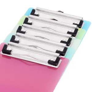 5 Pack Colorful Mini Clipboard – Pretty Cute Pocket Clip Board, Memo Size 4.7x7.28 Inch A6 Clipboards for Classrooms, Offices, Restaurants, Doctor Offices – Small Portable Writing Pad with Clip, Assorted Colors