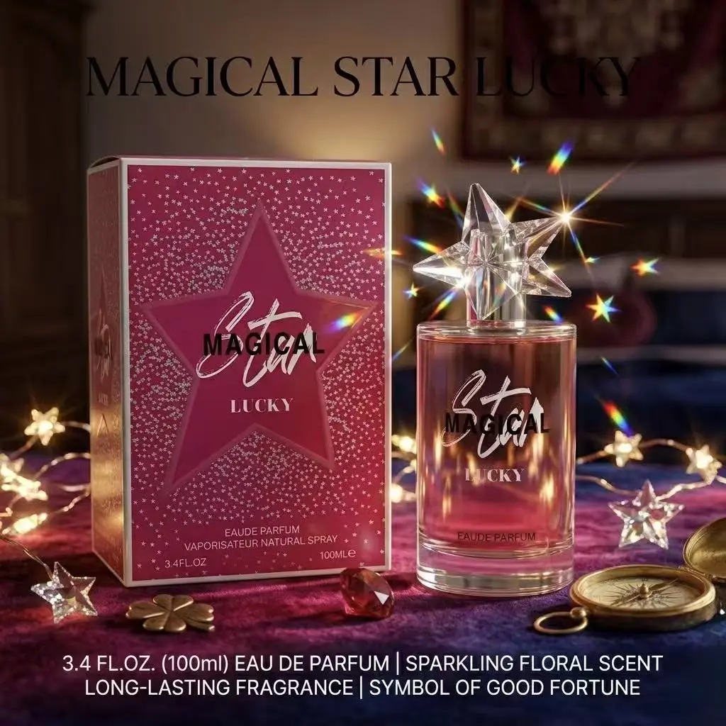 Magical Star Lucky Eau De Parfum for Women 100ml – Sweet & Feminine Fragrance – Romantic Everyday Fragrance– Fresh, Sweet & Charming Fragrance