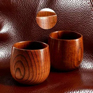 [Buy 1 Get 1 Free] Wooden Whiskey and Bourbon Tumbler Glass Charred or Uncharred Old Fashioned Drinkware Premium Handcrafted Wooden Glassware Stylish Bourbon Gift for Men Trending Barware Unique Whiskey Lover Gift Home Bar Decor Special Occasion