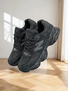 9060 Outdoor Versatile Casual Dad Shoes, Sneaker, Couple Thick Sole Design, Lightweight Shock Absorption Sports Trendy Shoes, All Seasons Comfortable