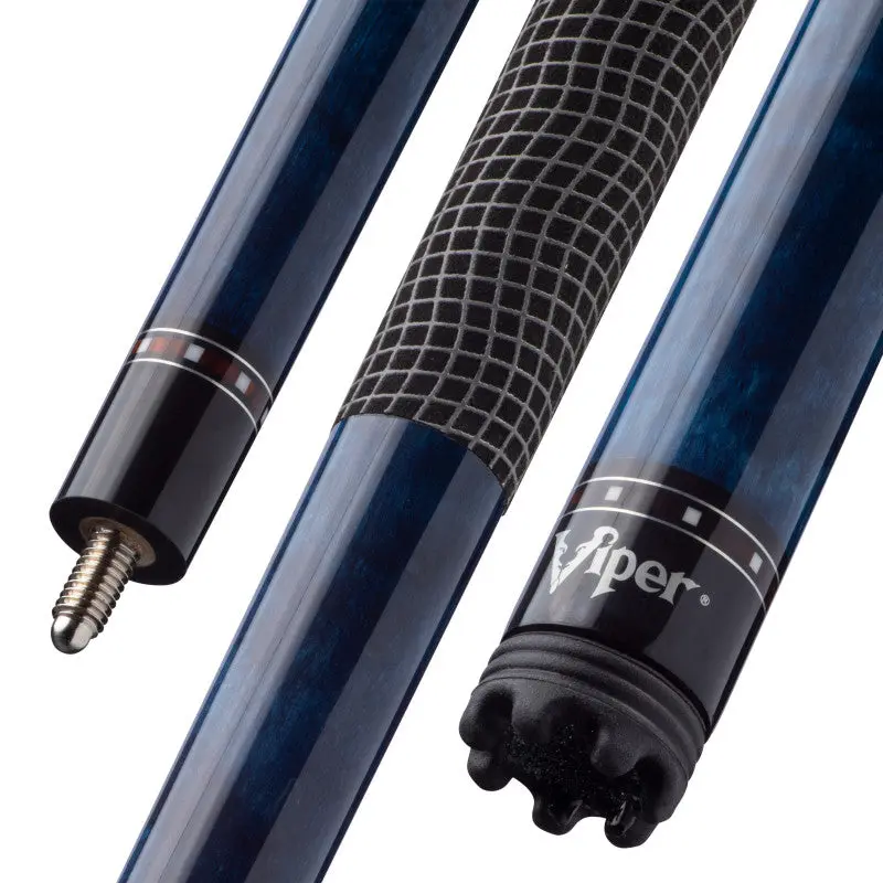 Viper Clutch Blue Billiard Cue Sticks, Professional Pool Cue for Billiards & Snooker Sports