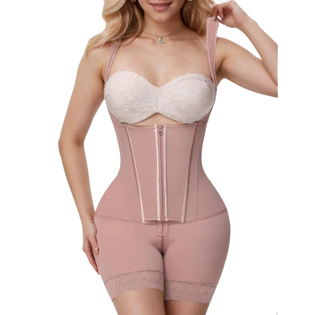 Curvy Faja Body Shaper for Women, Seamless High-Waist Compression Briefs with Cotton Lining for Tummy Control & Hip Lift, Shapewear Bodysuit, Seamless Compression Shapewear, Any Outfit, Bodysuit Shapewear