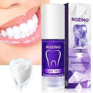 Purple Cleaning Toothpaste, 1 Box Teeth Brightening Toothpaste, Oral Care Toothpaste for Cleaning Teeth, Smoke and Coffee Stains, Dental Care Toothpaste, Toothpaste for Women & Men
