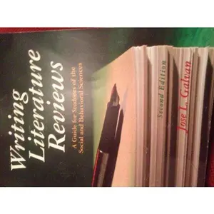 USED-Writing Literature Reviews: A Guide for Students of the Social and Behavioral Sciences by Jose L. Galvan (Paperback)