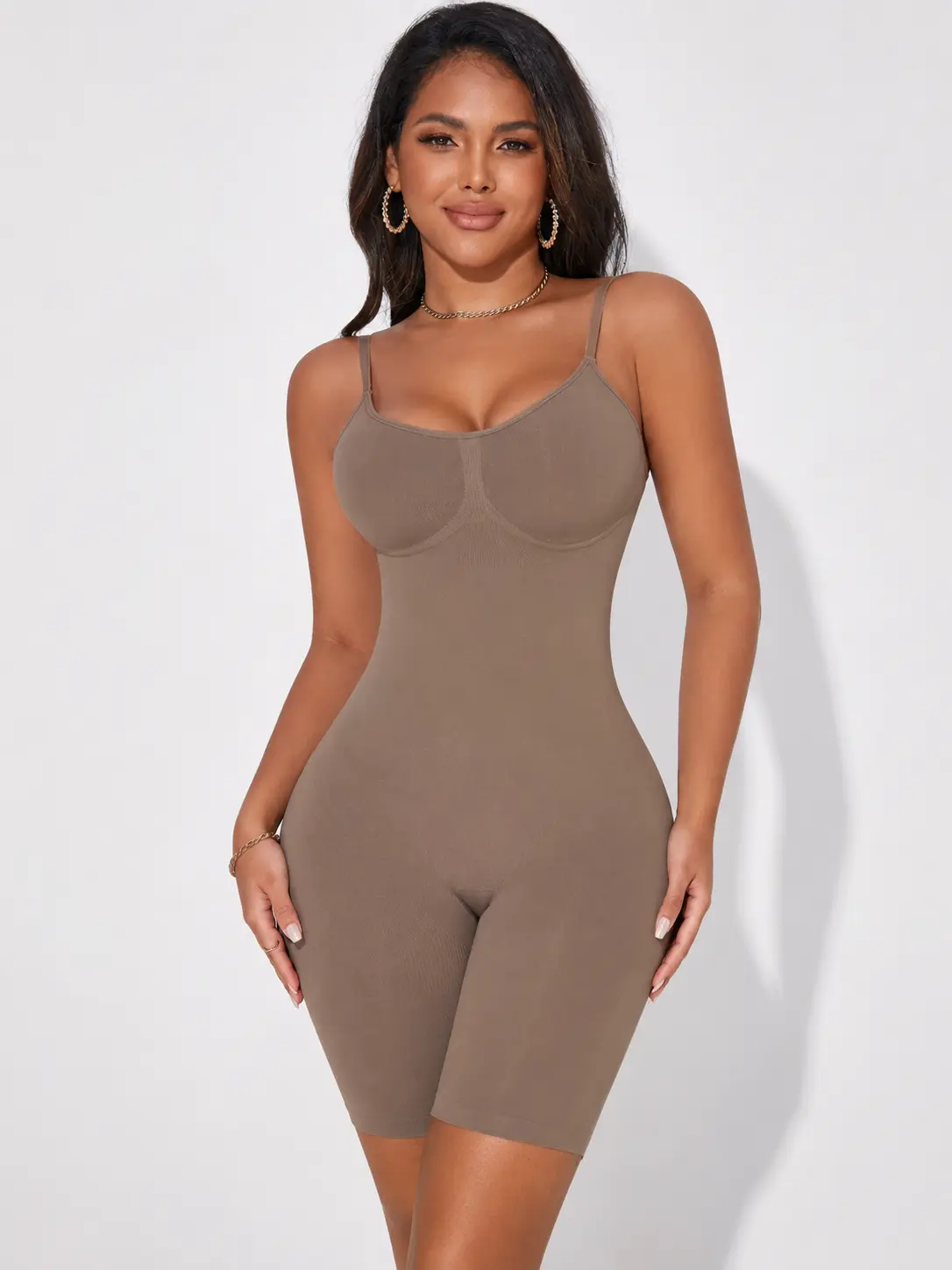 Suprenx 1pc Women's Shapewear Bodysuit, Bust Lift, Waist Cincher, Butt Lift, Christmas Edition
