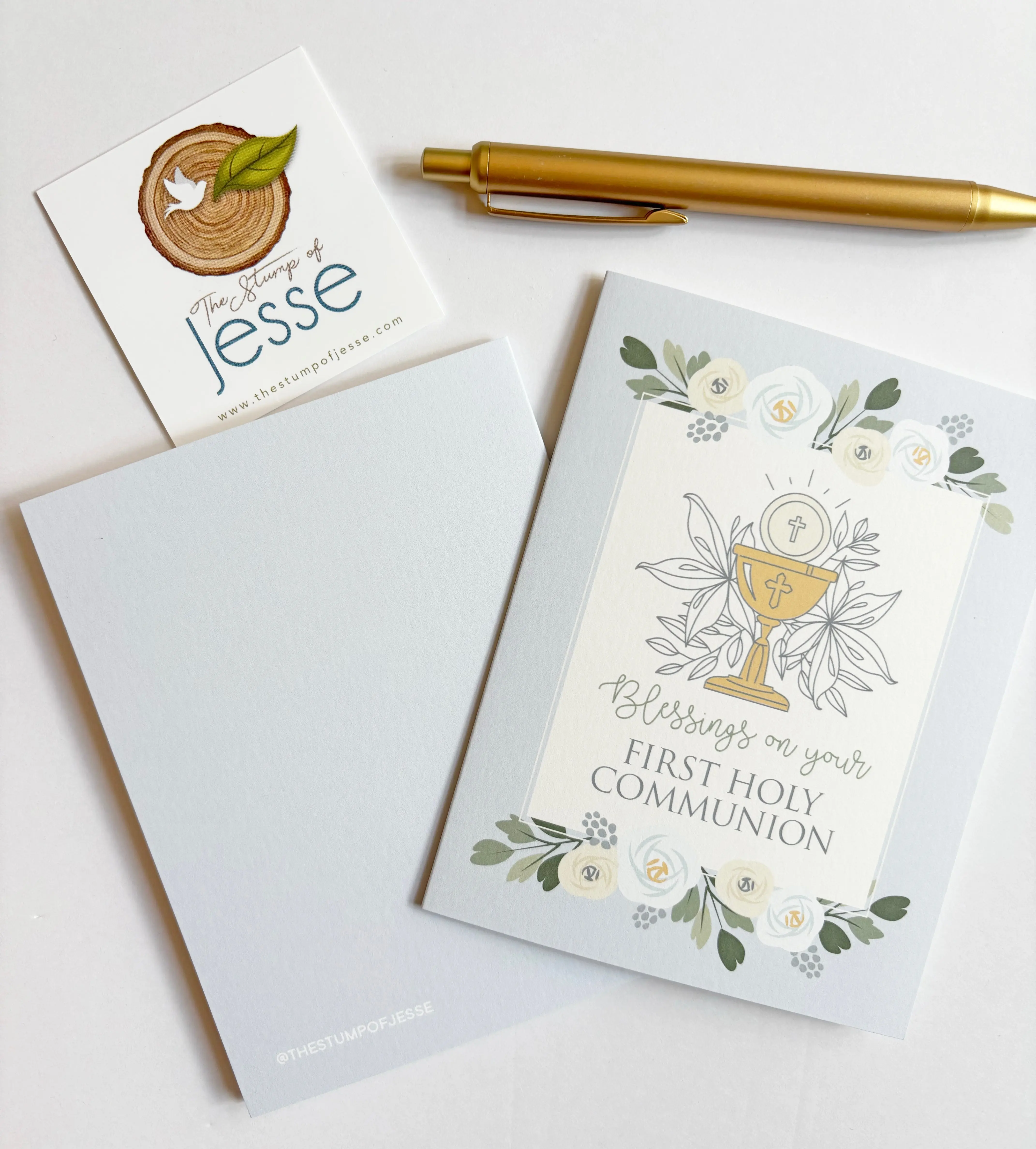 First Holy Communion Greeting Card