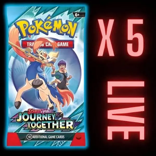 Journey Together - 5 Booster Packs - Live