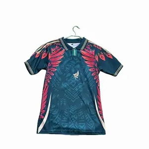 Mexico National Team Away Green Short Sleeve Soccer Jersey for Matches & Events