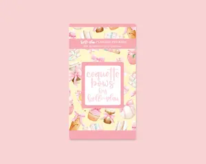 Coquette Bows Sticker Book