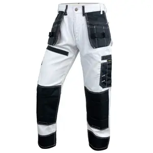 Skylinewears Men's Tactical Work Pants - Cordura Reinforced Knees, Utility Pockets, Durable & Comfortable Safety Trousers Menswear