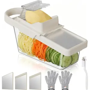 Mandoline Slicer For Kitchen With Food And Onion Cutter(3 Blade In 1)