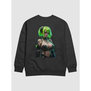 Neon Cyberpunk Vibes Sweatshirt