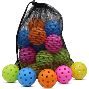 Pickleball Balls, 20 Pack USAPA Approved Outdoor Pickleballs, High Elasticity & Durable Pickle Balls