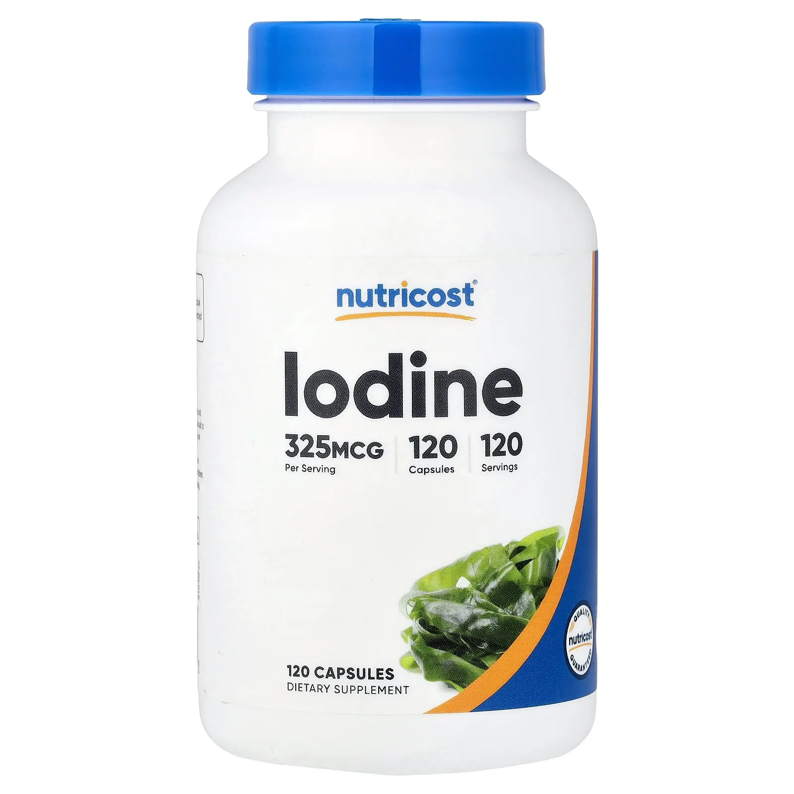 Nutricost Iodine, 120 Capsules
