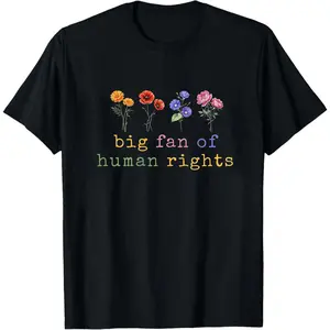 Big Fan Of Human Rights Sweatshirt Equality Long Sleeve, Social Justice Hoodie, Political Protest Shirt,Activist tShirt