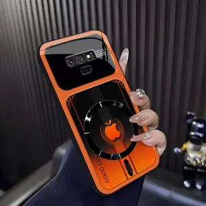 Luxury Sports Car Aesthetic MagSafe Case Anti-Scratch Magnetic Glass Cover for Galaxy Note9 ---975