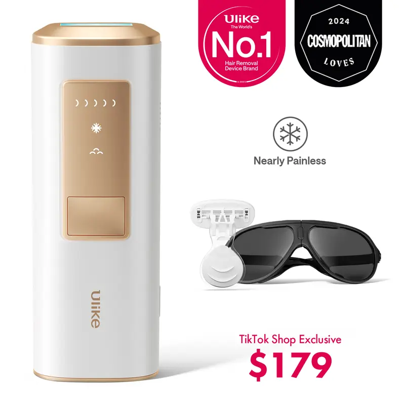 Ulike Laser Hair Removal Air 10 IPL Device with Ice-Cooling
