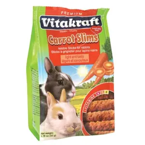 212 MAIN Carrot-Based Slim Shape Animal Treats, Edible Rabbit Pet Treats - Product Code 25677